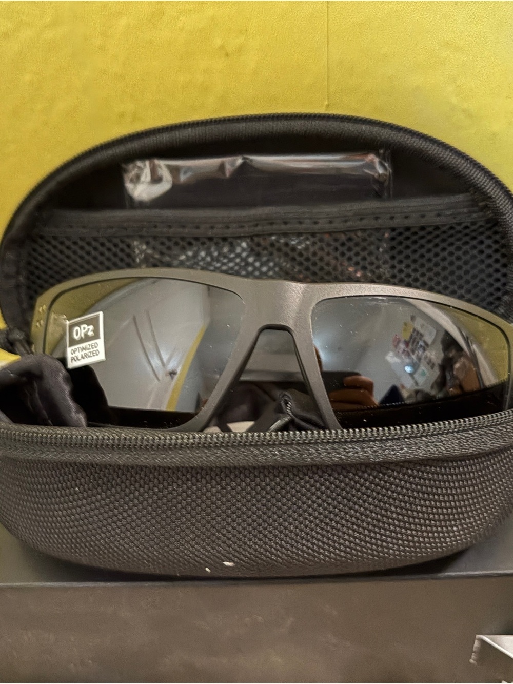 Gatorz Sentix Polarized Sunglasses - Black Frame, Smoke Lens
